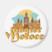 Tangier Marokko Magneet (Voorkant)