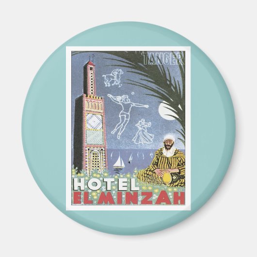  Tangier Marokko Magneet (Voorkant)