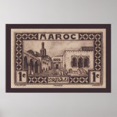 Tangier, Marokko - Poster (Voorkant)