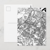 Tangier Marokko Stadkaart Briefkaart (Voorkant / Achterkant)