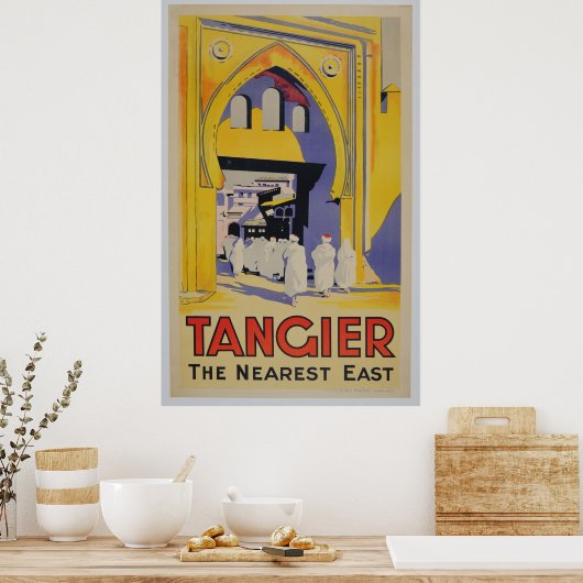 Tangier Poster (Keuken)