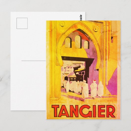  Tangier Reis Briefkaart (Voorkant / Achterkant)