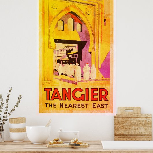  Tangier Reis Poster (Keuken)