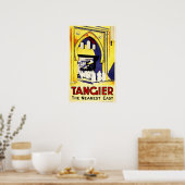 TANGIER: Vintage-reis in het dichtstbijzijnde oost Poster (Keuken)