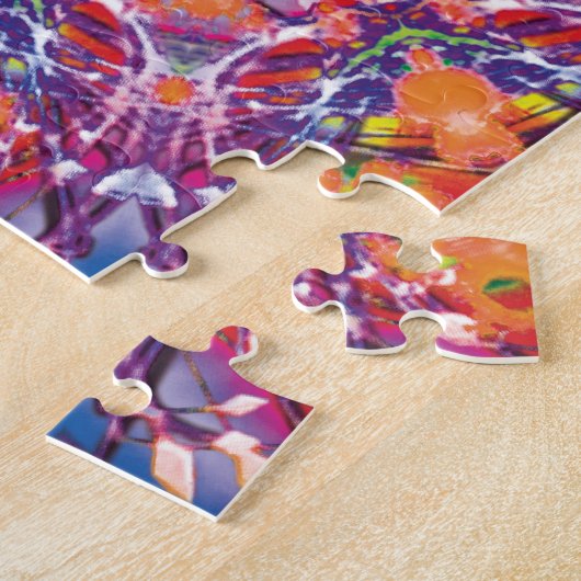 Tangiers Jigzaag Puzzle Legpuzzel (Zijkant)