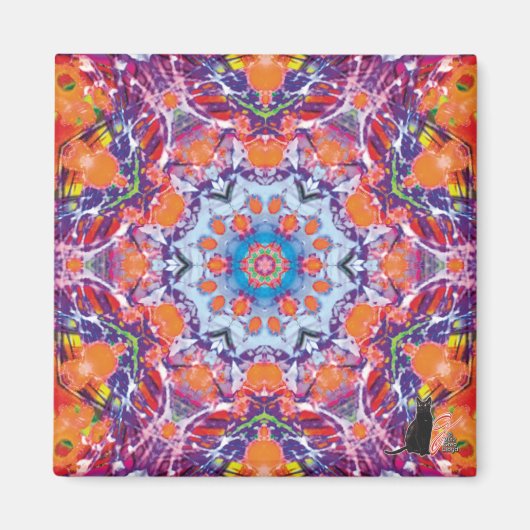 Tangiers Kaleidoscoop Magneet (Voorkant)