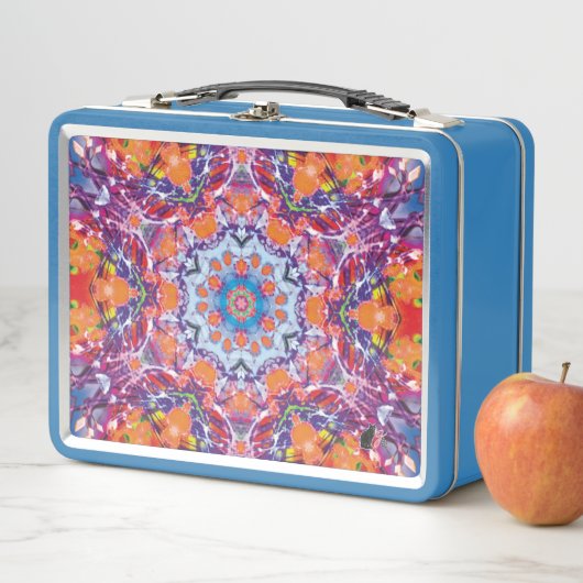 Tangiers Kaleidoscoop Metalen Lunchbox (In situ)