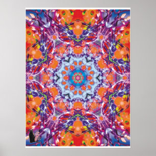 Tangiers Kaleidoscoop Poster