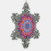 Tangiers Kaleidoscope Snowflake Ornament (Links)