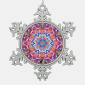 Tangiers Kaleidoscope Snowflake Ornament (Voorkant)