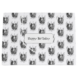 Tangle Art: Florales Design, Ovale -  Groot Cadeauzakje