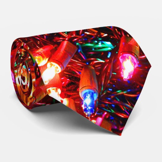 Tangle lampje II Kerstmis Stropdas (Opgerold)