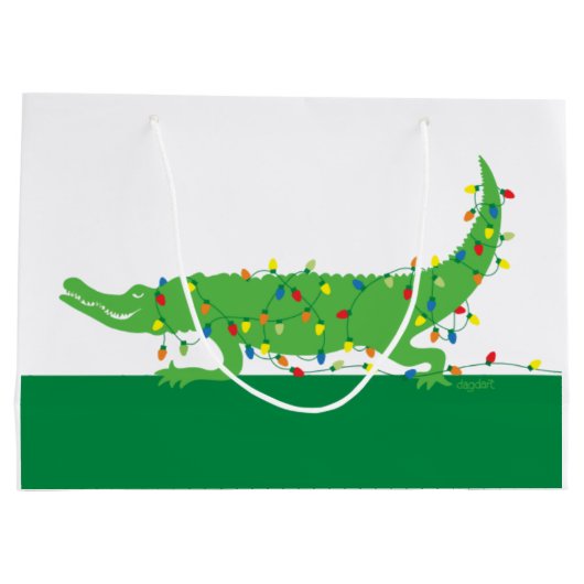 Tangle Lights Grote Gift Bag Groot Cadeauzakje (Achterkant)