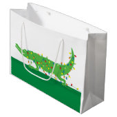 Tangle Lights Grote Gift Bag Groot Cadeauzakje (Voorkant Gekanteld)