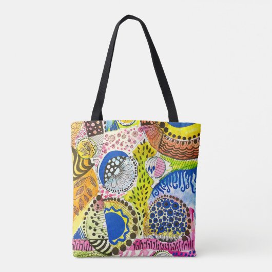 Tangle Oerwoud Bag - Hope Heyer design 2025 Tote Bag (Achterkant)