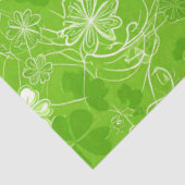 Tangle of Clovers Tissuepapier (Detail)