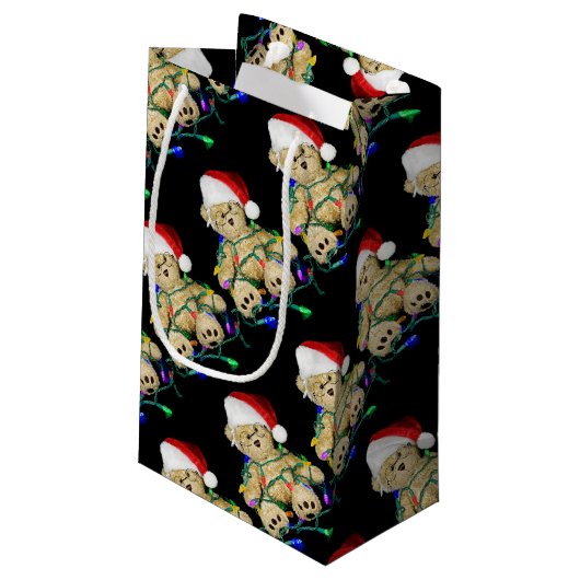 Tangle Teddy Bear Klein Cadeauzakje (Achterkant Gekanteld)