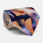 Tangled Abstract Grass in the Wind Stropdas (Opgerold)