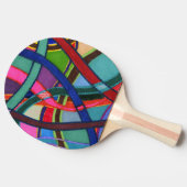 "Tangled" Abstract pingpongpeddel Tafeltennisbatje (Zijkant)
