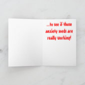 Tangled Christmas Lights Wenskaart Feestdagen Kaart (Binnen)