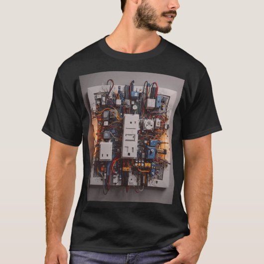 Tangled Currents of Innovation T-shirt (Voorkant)