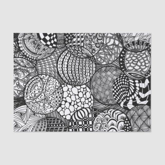 Tangled Design Tissue Paper Tissuepapier (Voorkant)