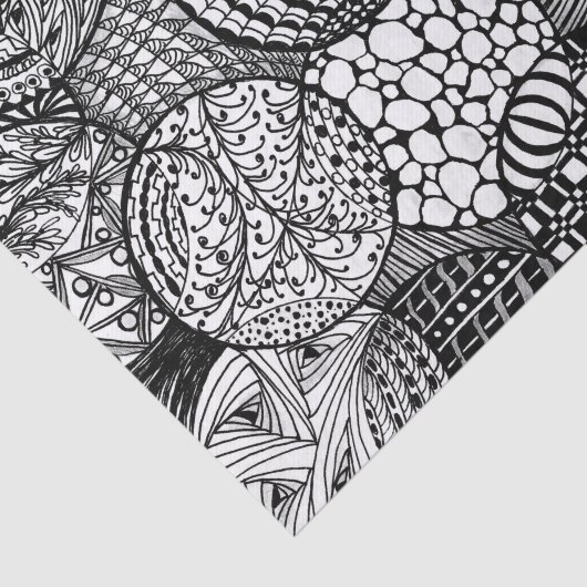 Tangled Design Tissue Paper Tissuepapier (Detail)