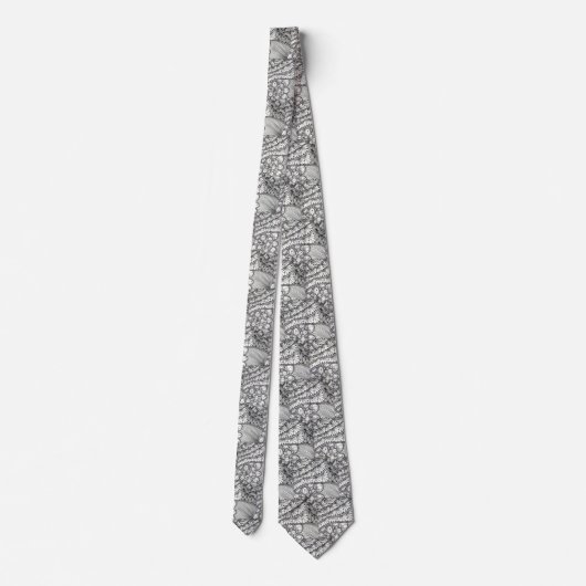 Tangled Elegance Necktie Stropdas (Achterkant)