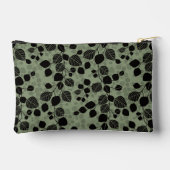 Tangled Foliage Canopy Black Botanical Silhouette Etui (Achterkant)