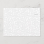 Tangled Foliage Canopy Botanicals Blush Pink Art Briefkaart (Achterkant)