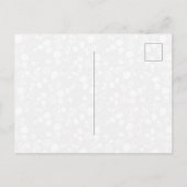 Tangled Foliage Canopy Botanicals Blush Roze Kunst Briefkaart (Achterkant)