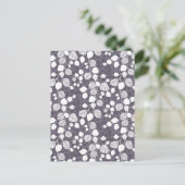 Tangled Foliage Canopy Deep Contrast Botanical Briefkaart (Staand voorkant)