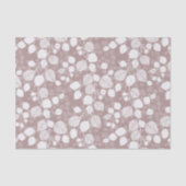 Tangled Foliage Canopy Muted Rose Botanical Tissuepapier (Voorkant)