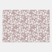 Tangled Foliage Canopy Pastel Botanical Inpakpapier Vel (Voorkant 2)