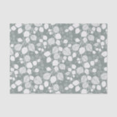 Tangled Foliage Canopy Pastel Botanical Tissuepapier (Voorkant)