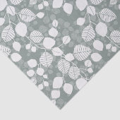 Tangled Foliage Canopy Pastel Botanical Tissuepapier (Detail)