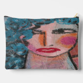 Tangled Hair Originele Abstracte kunst Etui (Achterkant)