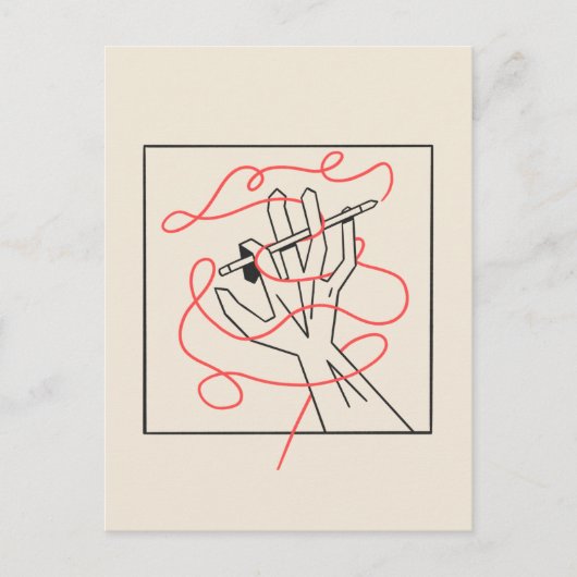 Tangled Illustrator Briefkaart (Voorkant)