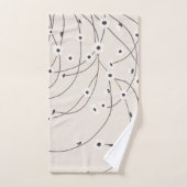 Tangled in Bloom Warm Vintage Bad Handdoek (Handdoek)