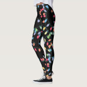 Tangled kerstlampjes zwart leggings (Links)