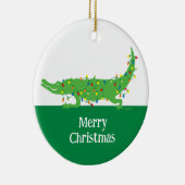 Tangled Lights Gator Ornament (Rechts)