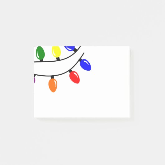 Tangled lights Post-it Notes (Voorkant)