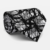 Tangled lijnen met schaduwen Stropdas (Opgerold)