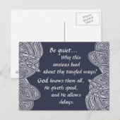 Tangled-manieren Briefkaart (Voorkant / Achterkant)