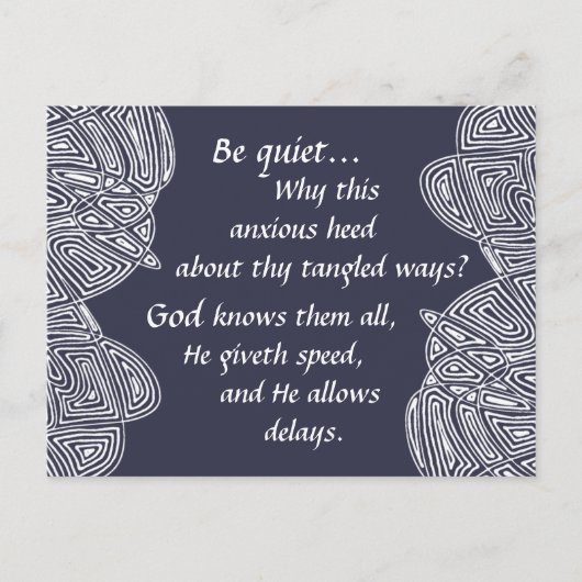 Tangled-manieren Briefkaart (Voorkant)