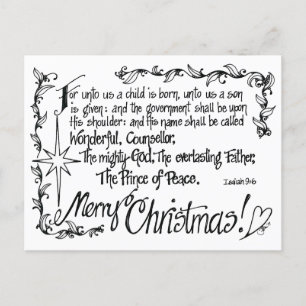 Tangled Religious Christmas Briefkaart