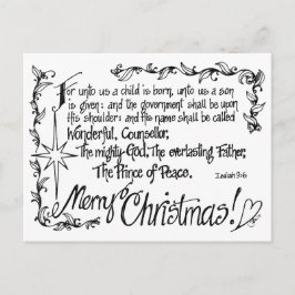 Tangled Religious Christmas Briefkaart