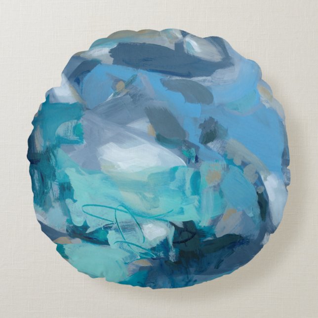 Tangled Rond Kussen (Voorkant)