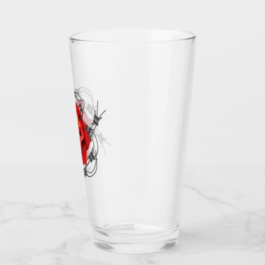 Tangled Roos Glas (Links)