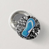 Tangled Sandal Button Pin (Voorkant /achterkant)